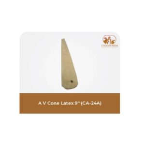 A V CONE LATEX 9''