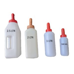 CALF FEEDING MILK BOTTLE 500 ML,1 LTR, 2 LTR , 2.5 LTR